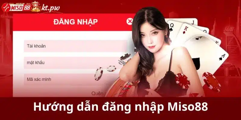 Hướng dẫn hội viên quy trình đăng nhập Miso88