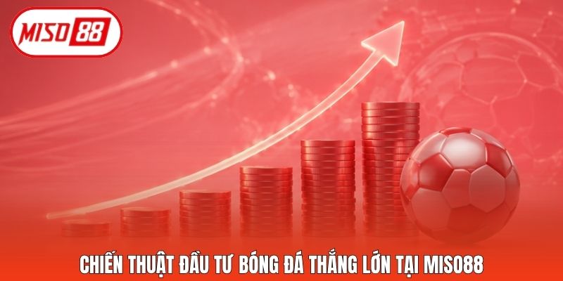 Chiến thuật đầu tư bóng đá thắng lớn tại Miso88